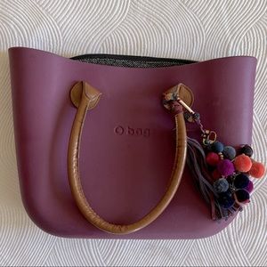 O BAG Italian bag with tassel.